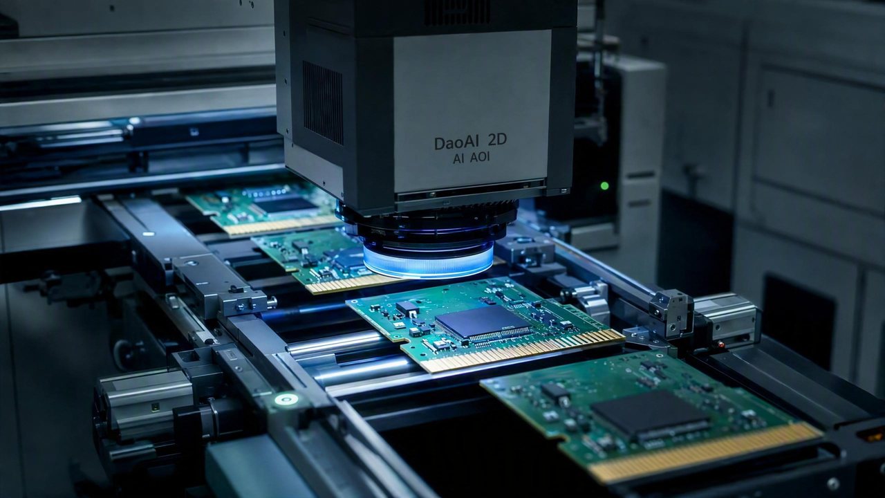 DaoAI 2D AI AOI Replaces Manual Inspection, Reducing Labor Costs for Gold Finger Scratches & Oxidation