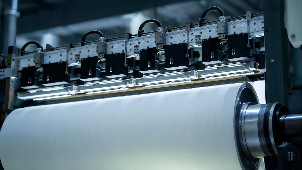 Paper Production Line High-Speed Full Inspection: DaoAI 2D AOI Ensures Zero Paper Defect Omission