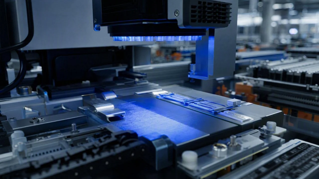 New Energy Battery Tab Welding: DaoAI 3D AOI On-Premises Deployment for Data Security