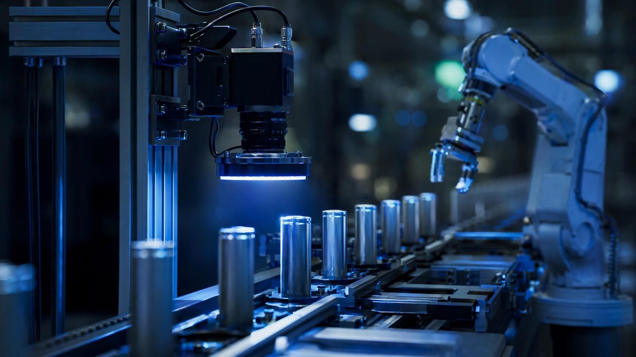 AI Vision Inspection Results for Defects on Metal Shells of New - Energy Cylindrical Battery Cells