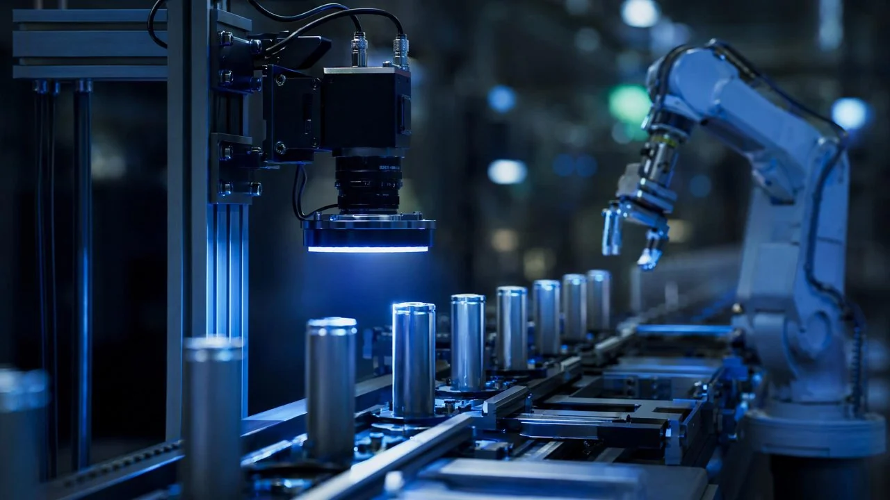 AI Vision Inspection Results for Defects on Metal Shells of New-Energy Cylindrical Battery Cells