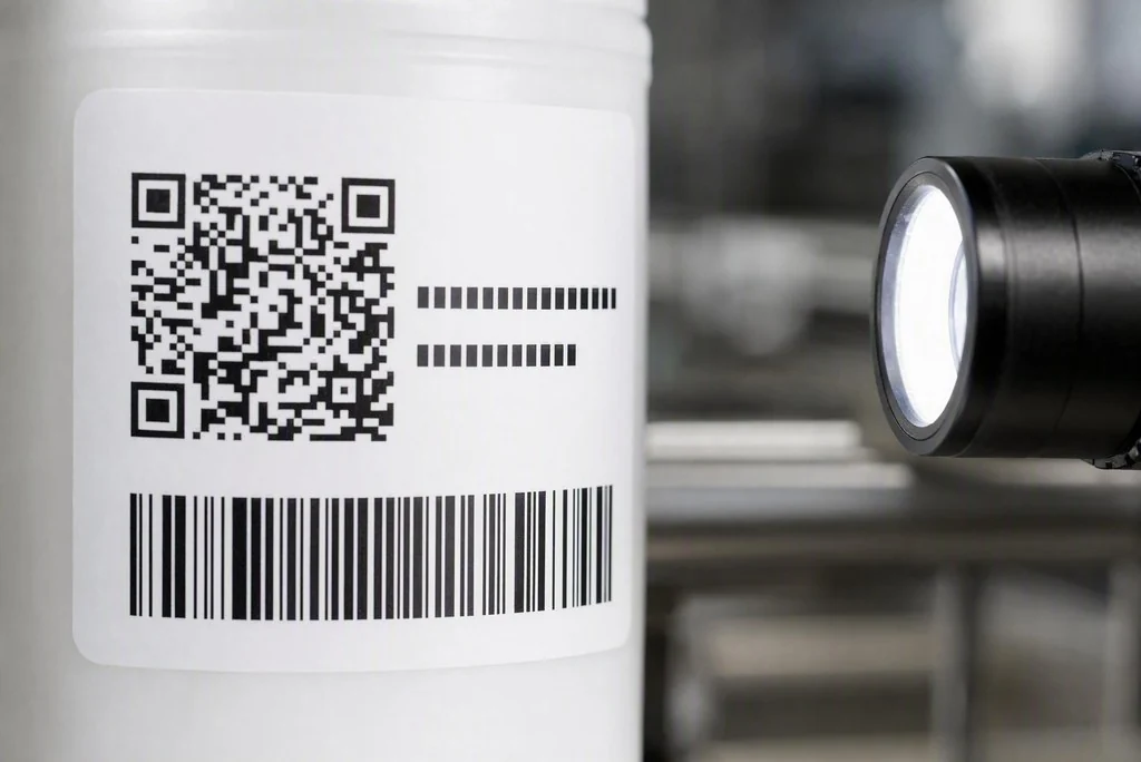 Inline Label OCR & Serial Code Verification