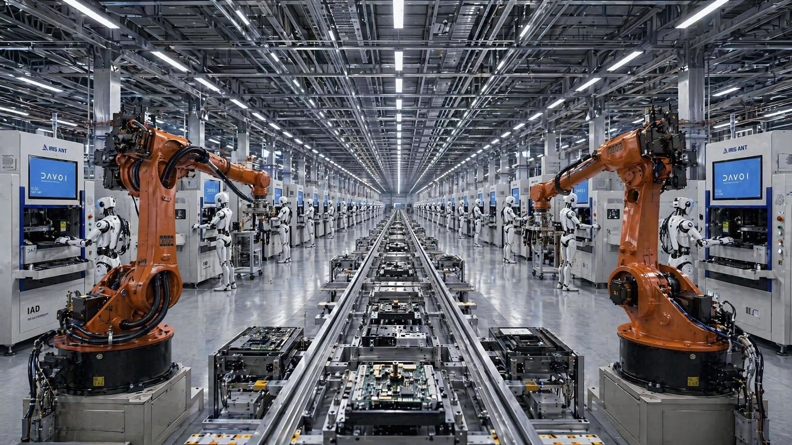 AI vision-inspection line