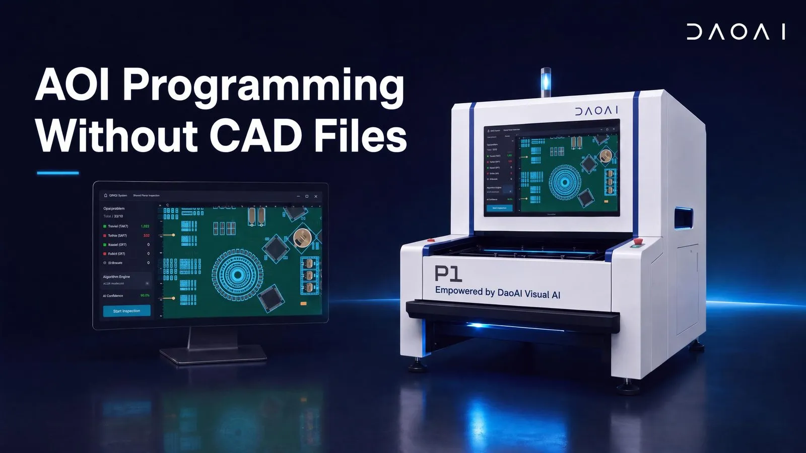 無需 CAD 檔案的 AOI 編程：實際工作原理